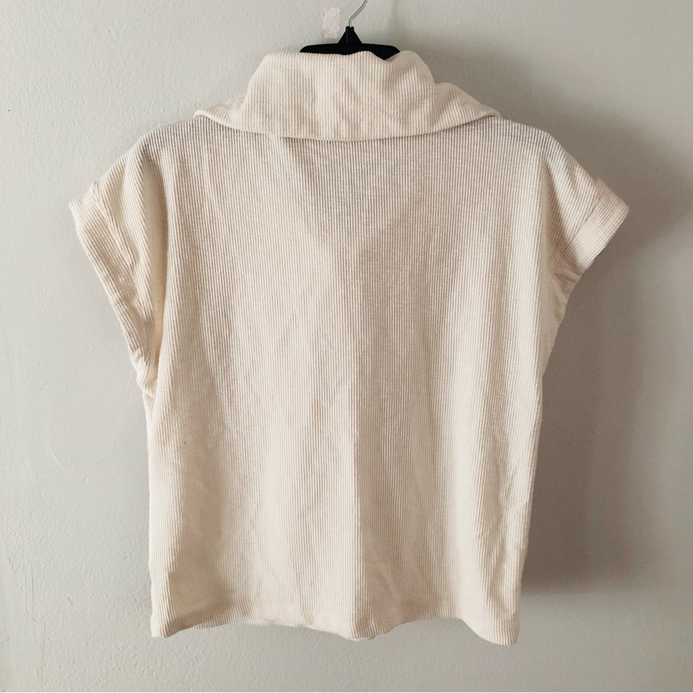 Promesa Ribbed Zip-Front Top - Picture 5 of 7